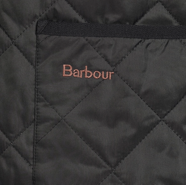 Barbour Quilted Waistcoat Zip Black