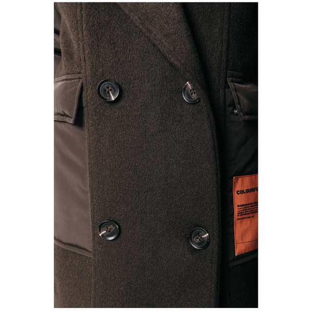 Ada Wool Long Coat Cacao
