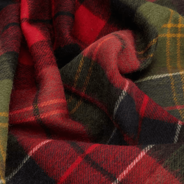 Barbour Brack Patchwork Tartan Scarf
