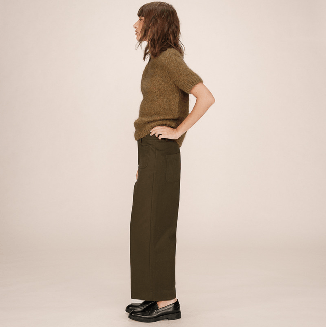 Sole Pantalon Dark Green