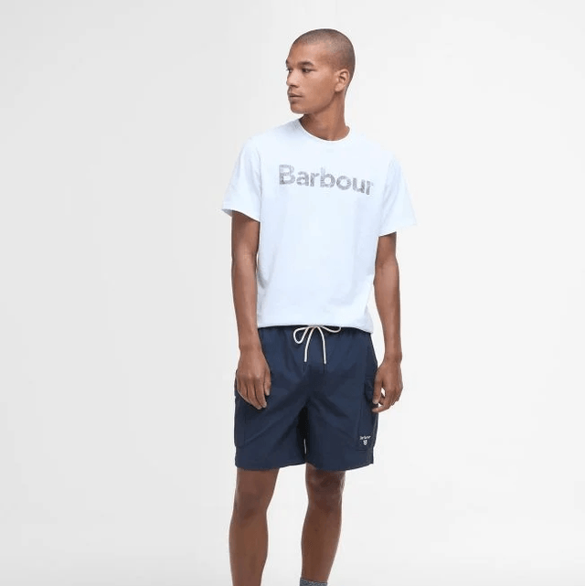 Barbour Ripstop Cargo Swim Shorts Navy