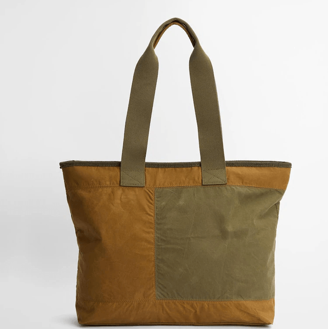 Barbour® Green 100% Cotton Mya Tote Bag