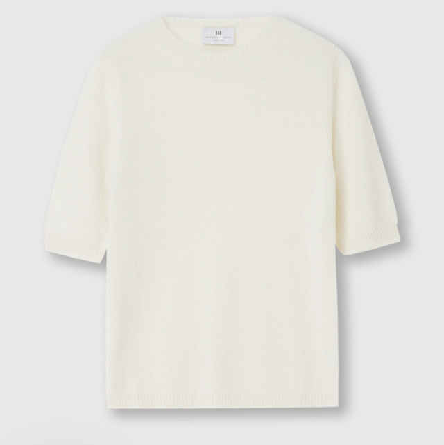 Knitted Tee Ecru