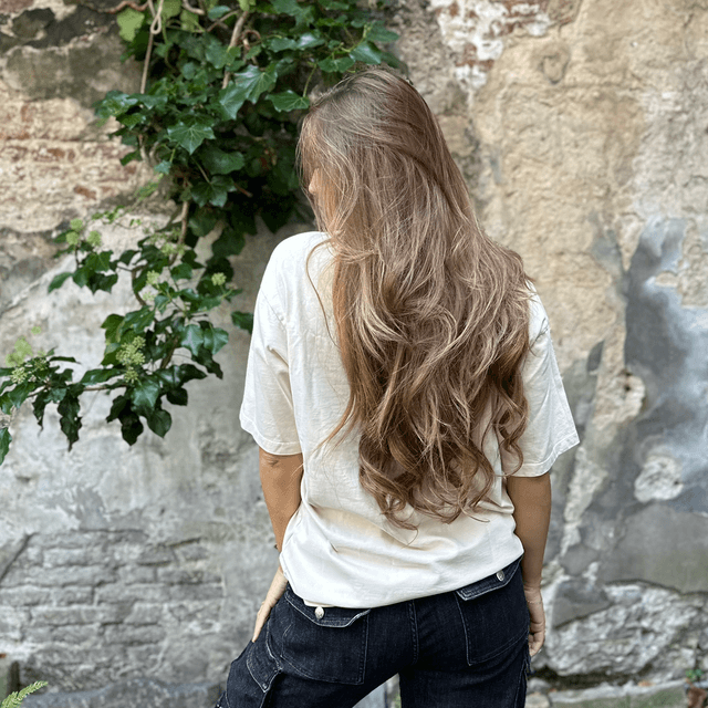 REINDERS T-SHIRT SOLID CREME