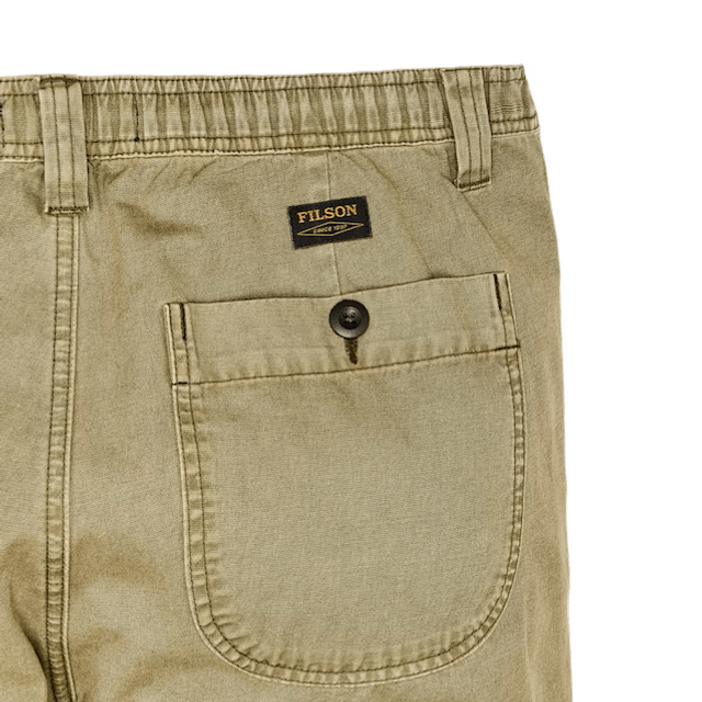 Filson Oakville Canvas Pants Slate Olive