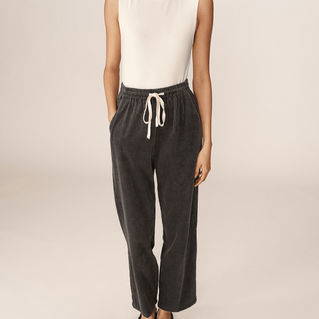 Corduroy Trousers Anthracite 