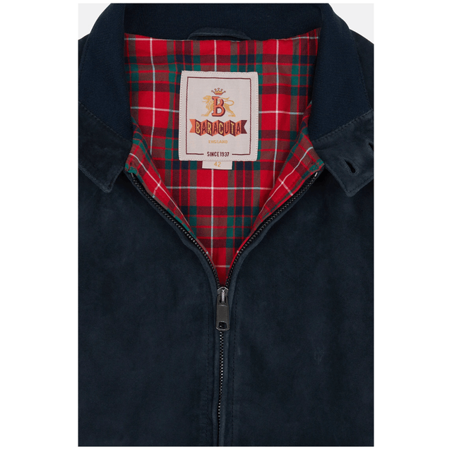 Baracuta G9 Suede Navy 