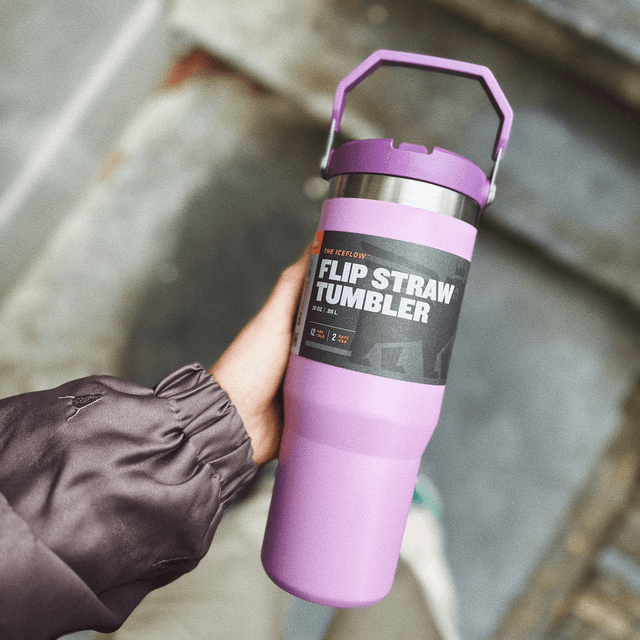 Stanley IceFlow™ Flip Straw Tumbler 0.89L Lilac