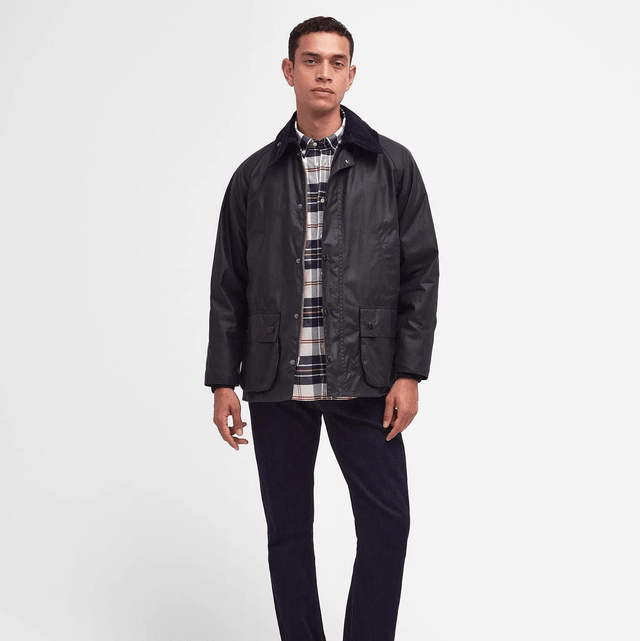 Barbour Bedale® Waxed Jacket Navy