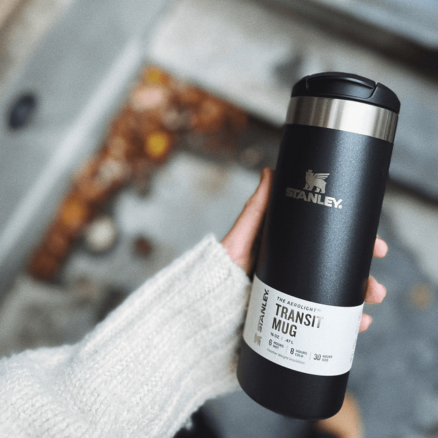 Stanley AeroLight™ Transit Mug 0.47L Black Metallic 