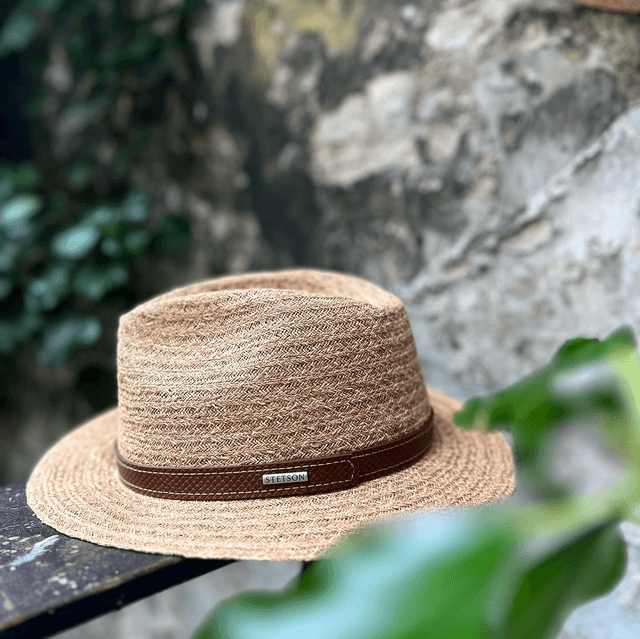 Stetson Traveller Raffia naturel 