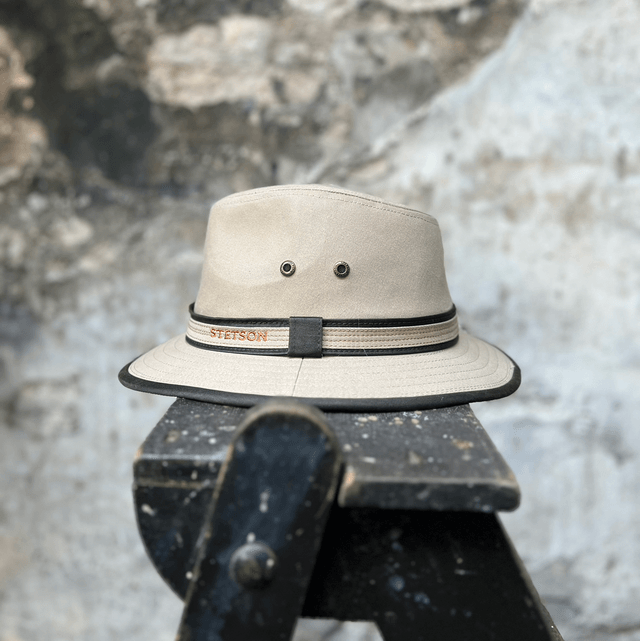 Stetson Traveller Cotton olive/beige