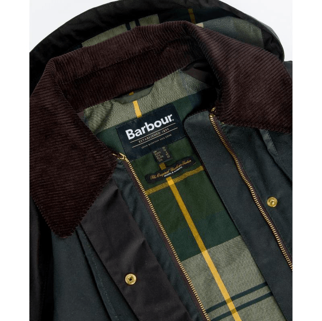 Barbour Reighton Wax Ladies Jacket Sage/Rustic/Ancient