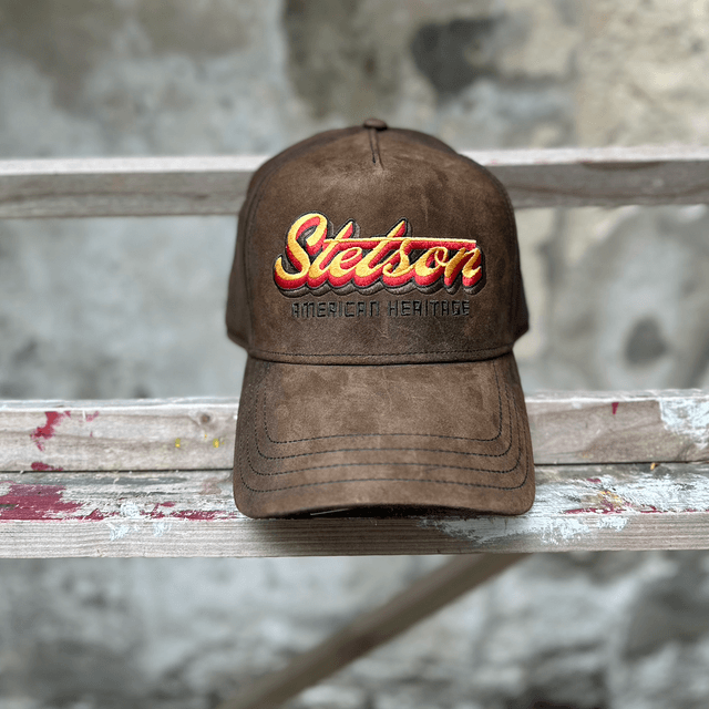 Stetson Trucker Cap Oily Goat Suède 