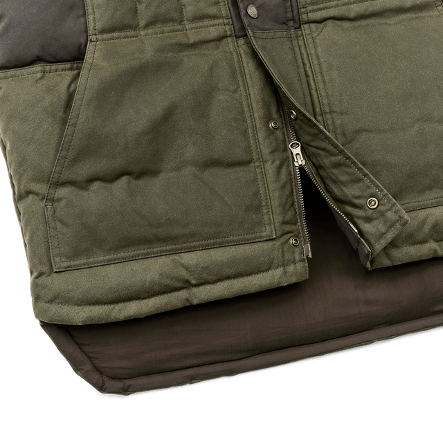 Filson Down Cruiser Vest Otter Green