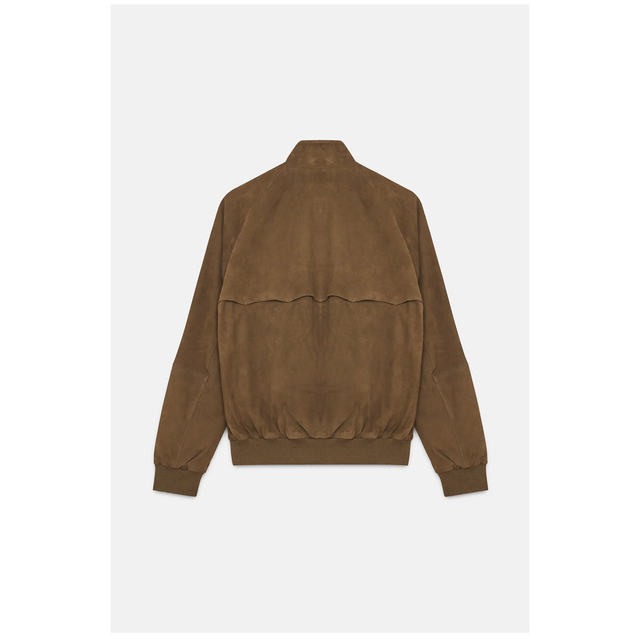 Baracuta G9 Suede Dark Olive 