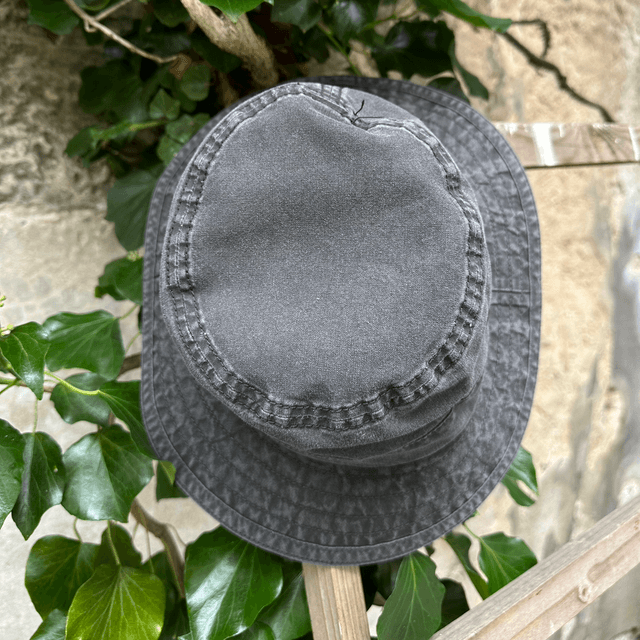Stetson Bucket Delave Organic Cotton Black