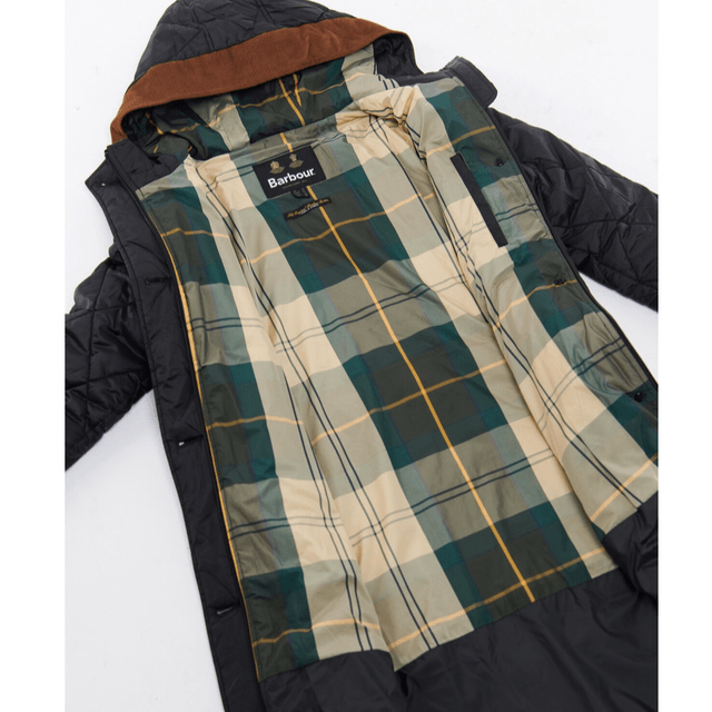 Barbour Women’s Mickley Quilted Jacket Black/Ancient