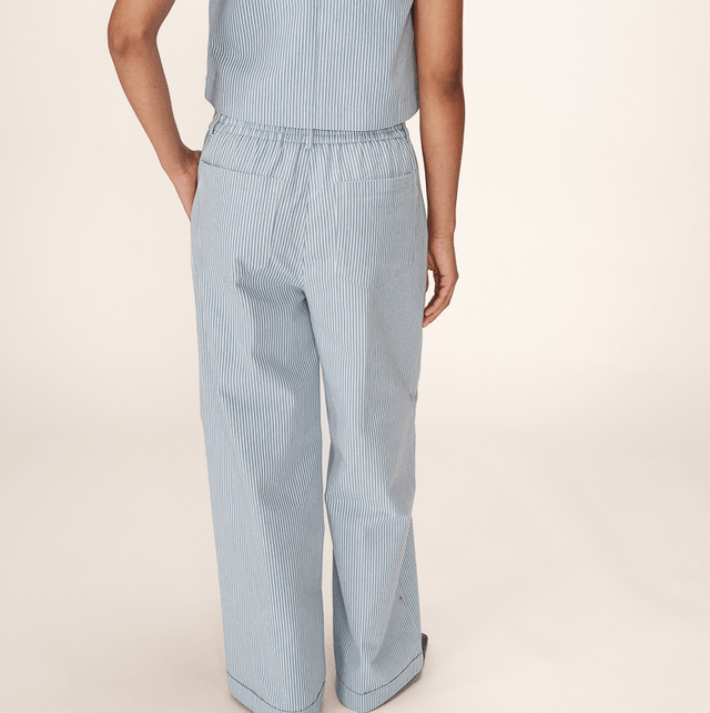 Trousers Stripe Blue