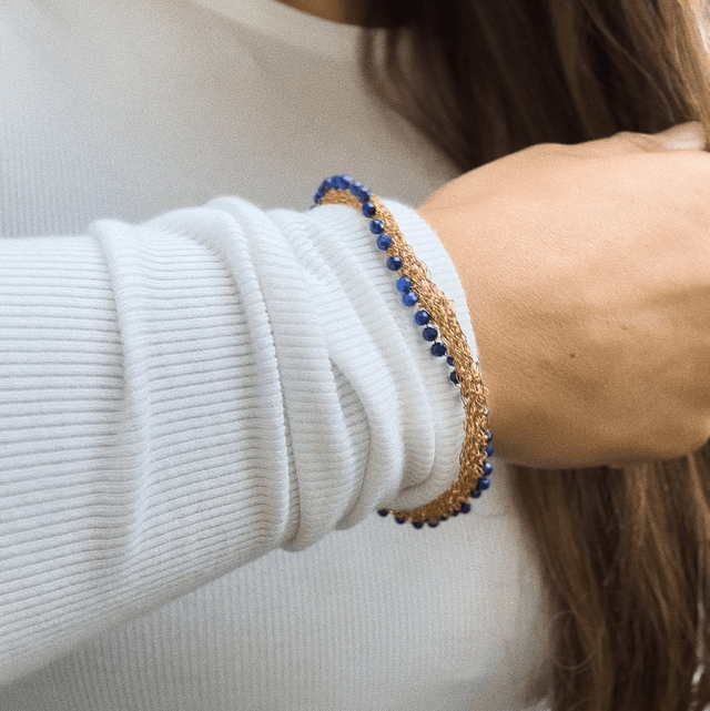 Lilly bracelet dark blue 