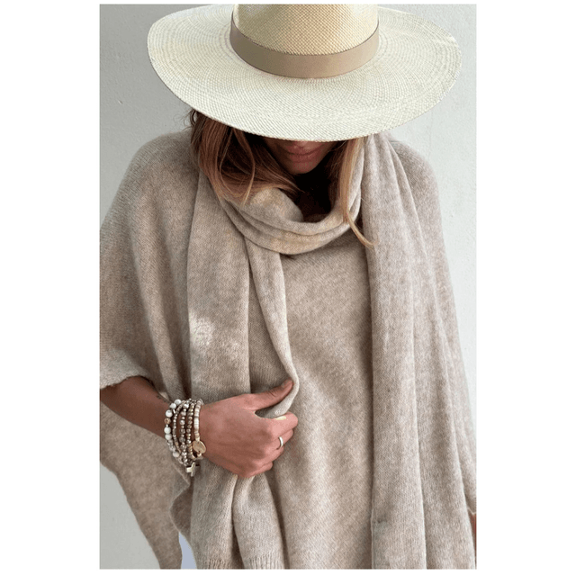 Alpaca Scarf Beige