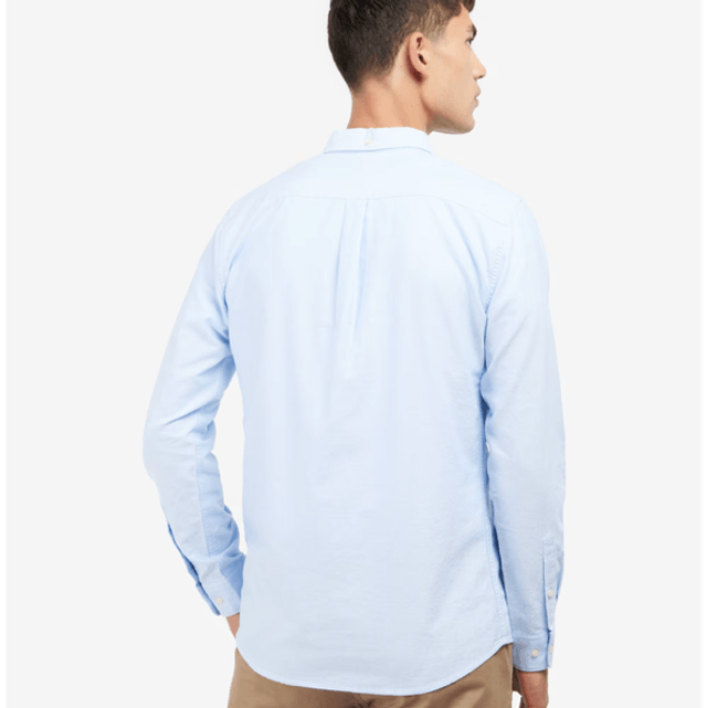Barbour Oxtown Tailored Fit Shirt Sky