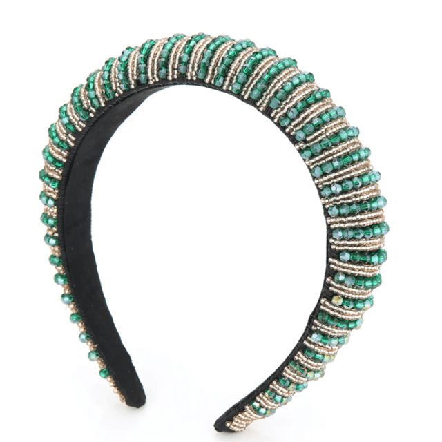 Haarband Shiny Deep Green
