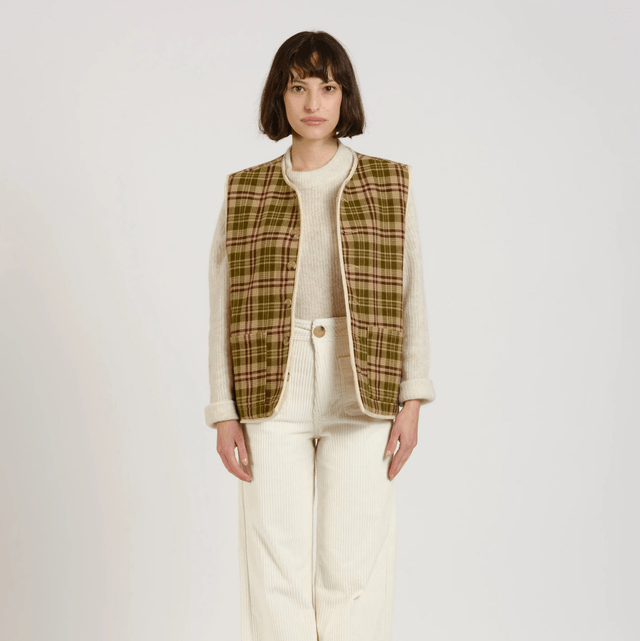 VALE reversible sleeveless jacket