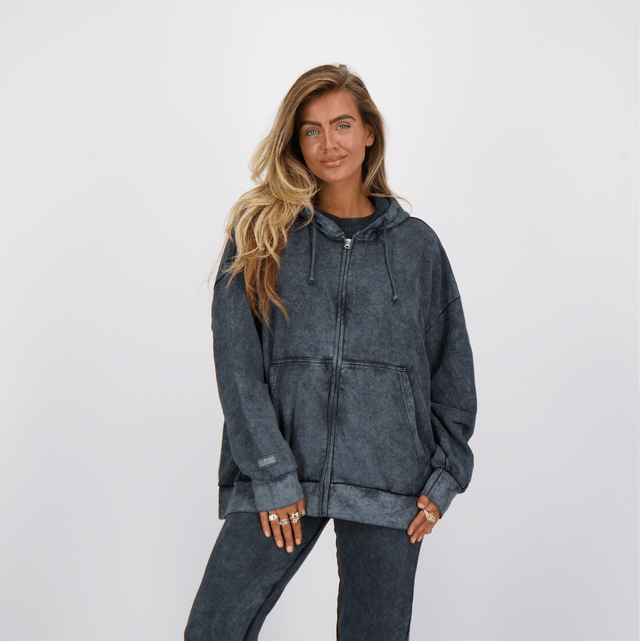 Reinders Cardigan Vintage Wash True Black