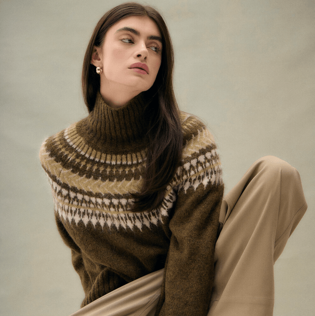 Barbour Lorrie Knitted Jumper Multi 