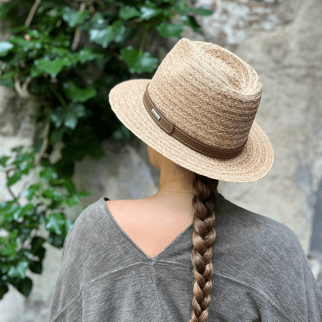 Stetson Traveller Raffia naturel 
