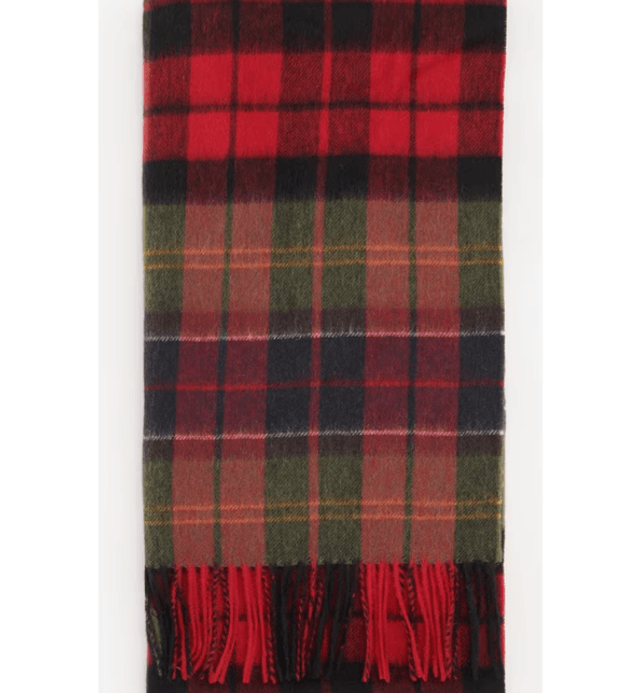 Barbour Brack Patchwork Tartan Scarf