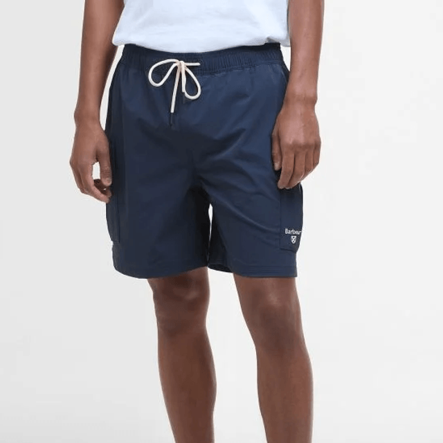Barbour Ripstop Cargo Swim Shorts Navy