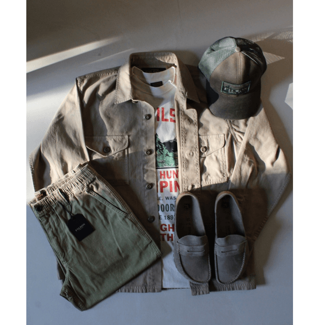 Filson Frontier Graphic T-Shirt Birch Camping