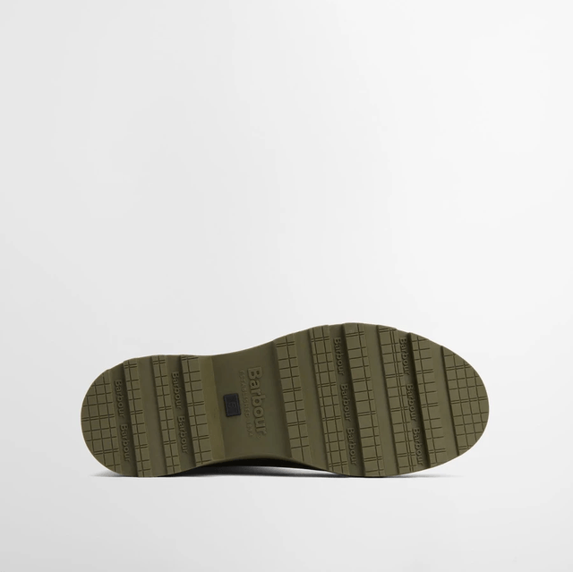 Barbour Dena Wellington Boots Olive Tartan
