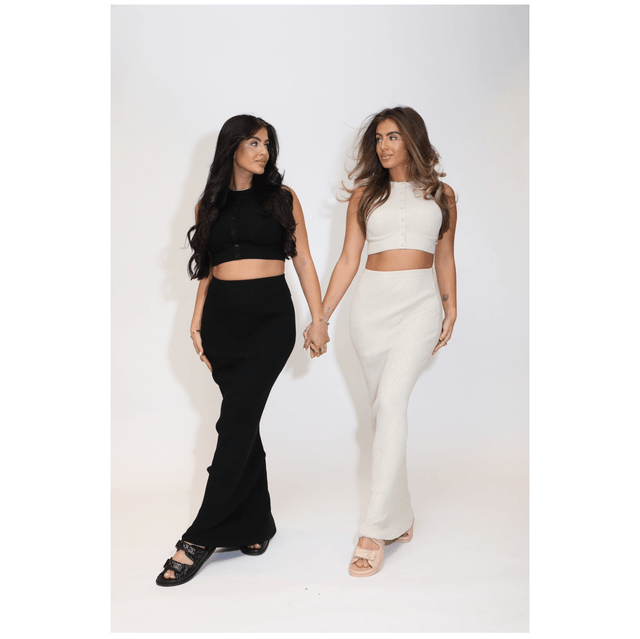 Reinders Knitwear Skirt Creme 