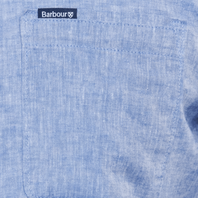Barbour Nelson Tailored Men’s Shirt Blue