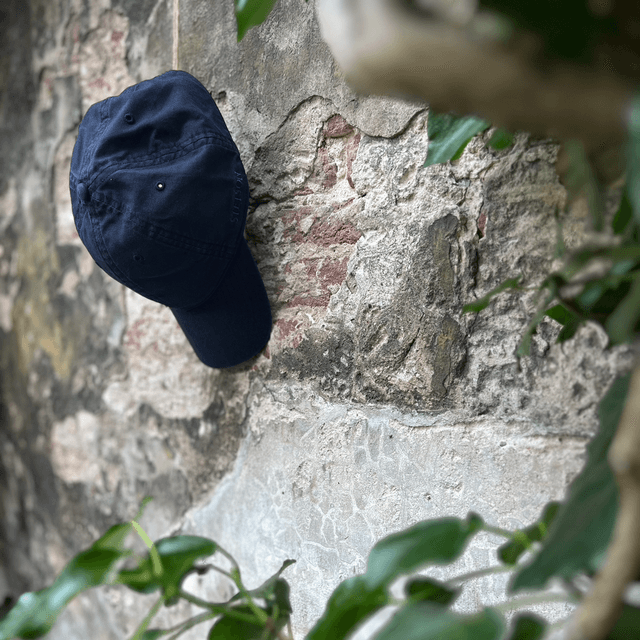 Stetson Baseball Cap Delave Organic Cotton Navy Denim 