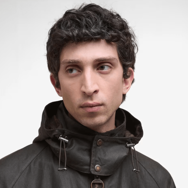 Barbour Re-Engineered Bardon Spey Wax Jacket Olive