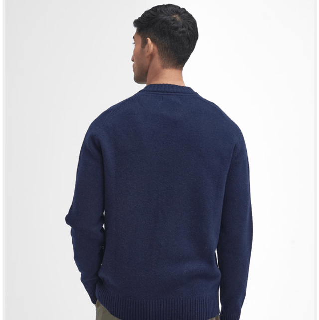 Barbour Grangetown Crew Neck Sweater Navy