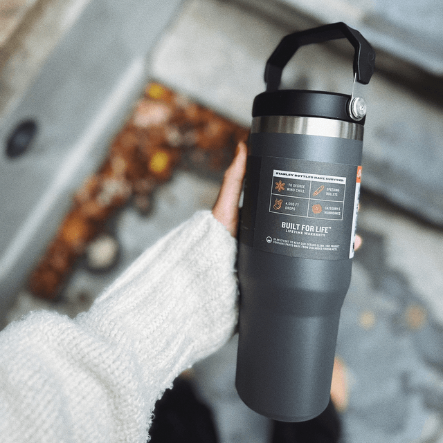 Stanley IceFlow™ Flip Straw Tumbler 0.89L Charcoal
