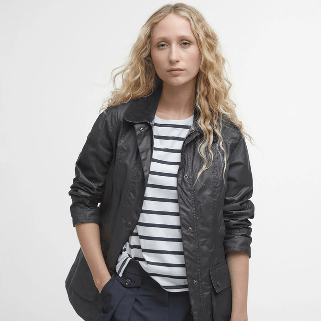 Barbour Beadnell® Waxed Jacket Black