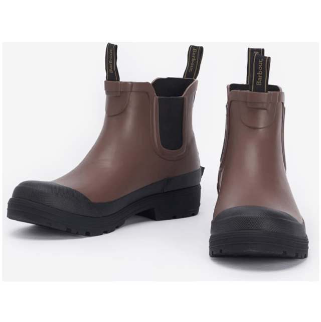 Barbour Storm Regenlaars Sand Black