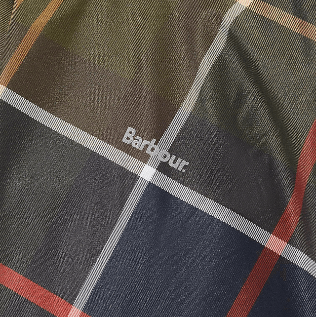 Barbour Tartan Showerproof Poncho