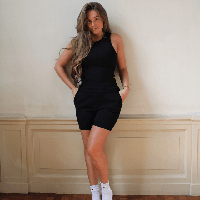 Reinders Tank Top Long True Black