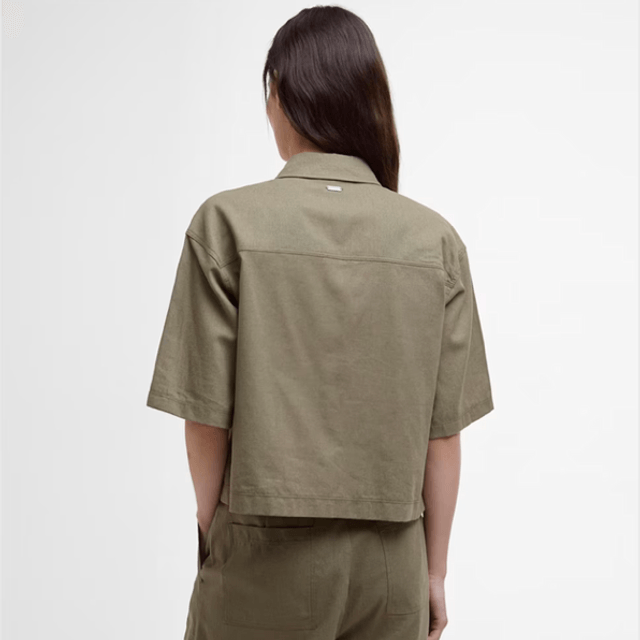Barbour Cary Shirt Dusky Green