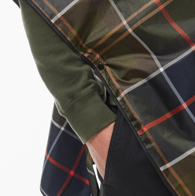 Barbour Tartan Showerproof Poncho