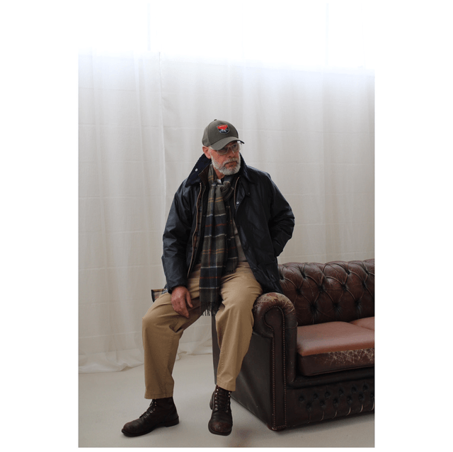 Barbour Bedale® Waxed Jacket Navy