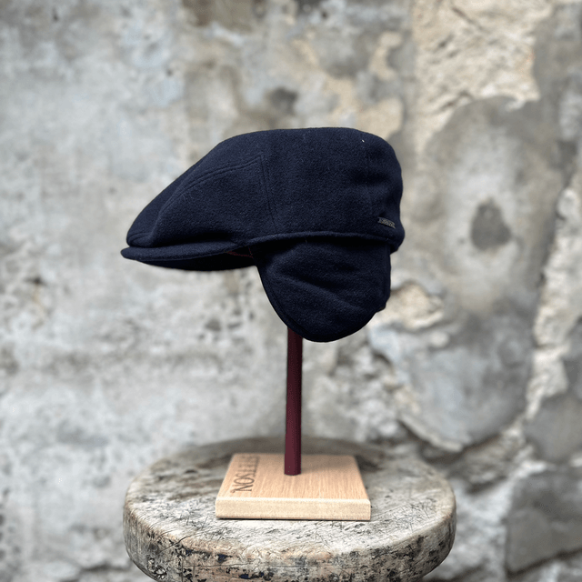 Stetson Kent Wool/Cashmere Earflap Blauw