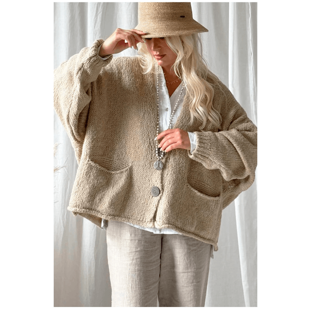 Dash Cardigan Beige